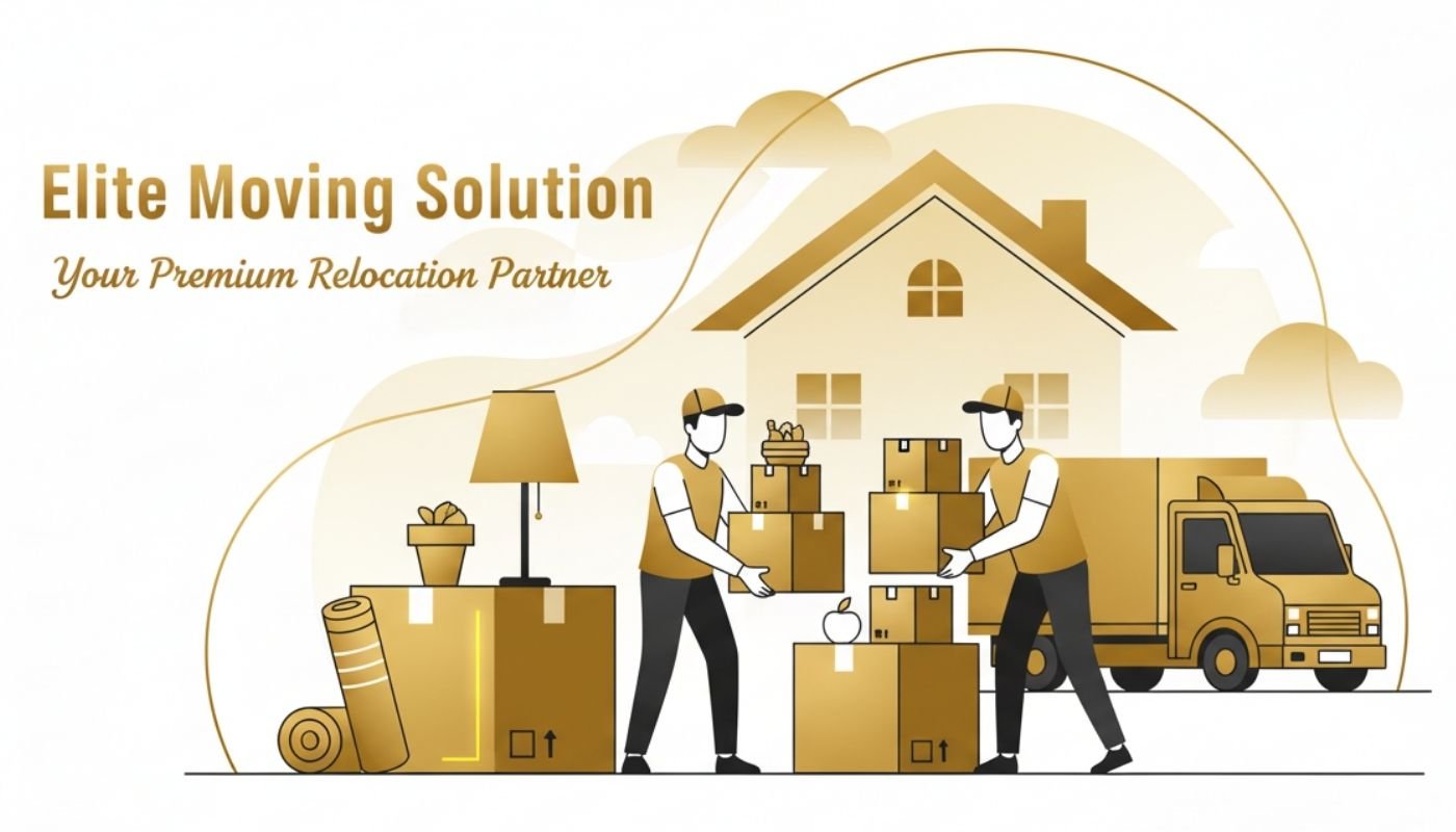 Professional moving team